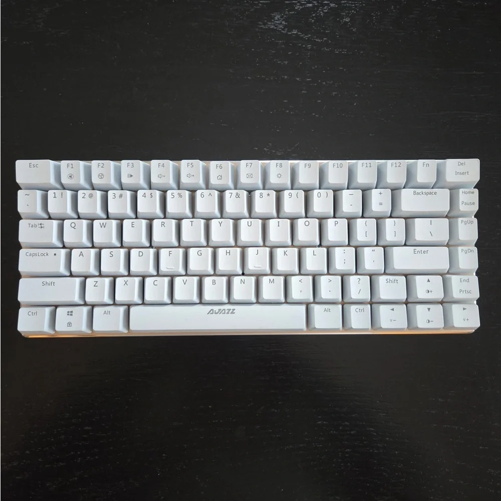 AJAZZ AK33 Geek keyboard White Keyboard